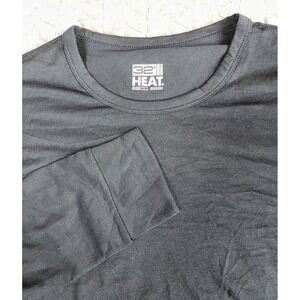 32‎ Degrees Cool Polo Shirt Men's L Black Long Sleeve T Shirt